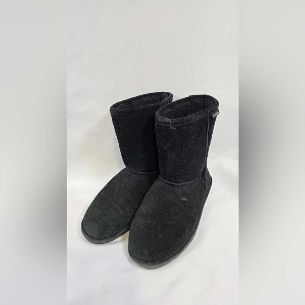 Bearpaw Youth Black Eva Shorts Kids Size 4